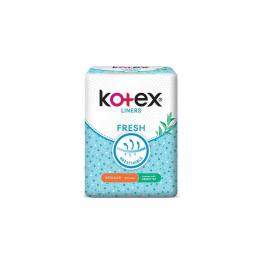 Kotex Liners Fresh Regular scented (Green tea )40's 